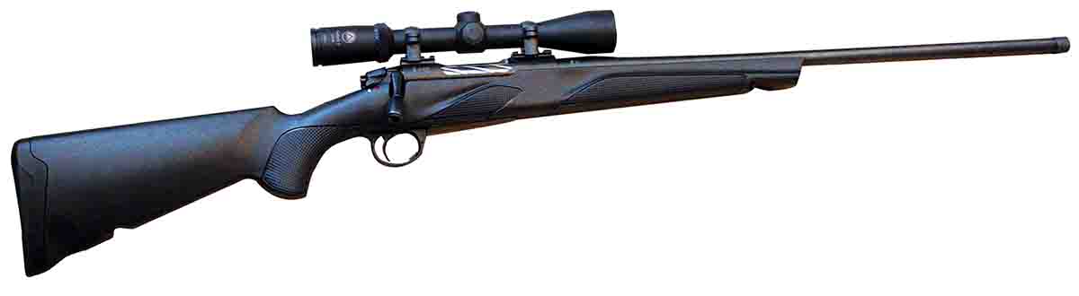 The Franchi Momentum .308 Winchester test rifle was fitted with a Burris Fullfield II 3-9x 40mm scope.